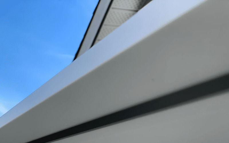 5 Inch Fascia Style Seamless Eavestroughs Installation Services Kelowna, BC